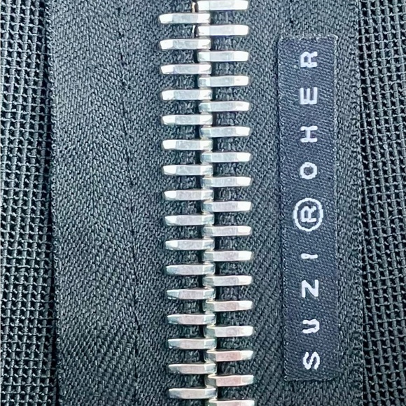 NWT! Suzi Roher Black Stretch Spandex Waistband Belt S main image 11